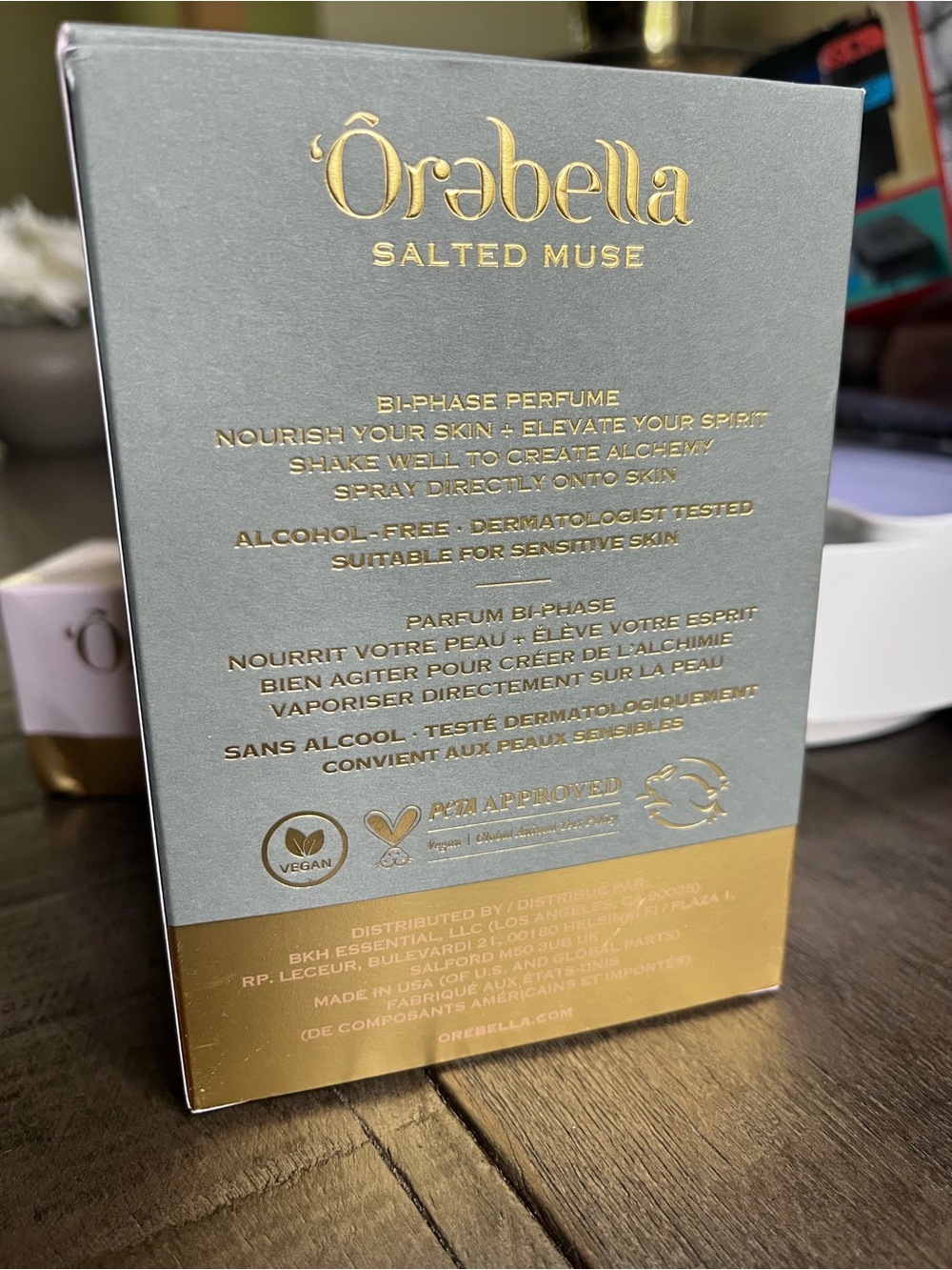 Orabella Salted Muse Perfume with Gold Base 3.4 fl. oz - Picture 2 of 7